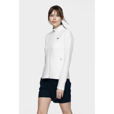 4F Women's Sweatshirt H4L21 BLDF080 10S White – Hledejceny.cz