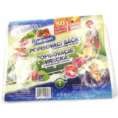 Sáčky do mrazničky 25x35cm 15um 50ks VIPOR – Zboží Mobilmania