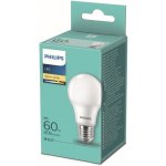 Philips LED žárovka 1x8W-60W E27 806lm 2700K bílá – Zboží Dáma