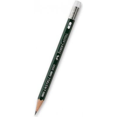Faber-Castell Castell 9000 Perfect Pencil grafitová tužka s pryží bez víčka 119038 – Zboží Živě