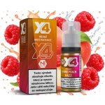 X4 Bar Juice White Peach Razz 10 ml 10 mg – Hledejceny.cz