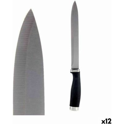 Kinvara Kuchyňský nůž 3,5 x 33 x 2 cm Stříbřitý Černý Nerezová ocel Plastické