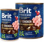Brit Premium by Nature Chicken with Hearts 400 g – Zboží Mobilmania