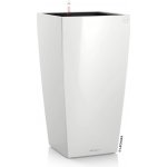 Lechuza Květináč Cubico Premium 22 bílá lesklý 22 x 22 x 41 cm – Hledejceny.cz