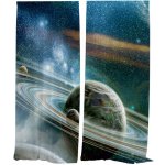 IMPAR Závěsy Vesmír (Rozměr : 140x250, Materiál: Interlock) – Hledejceny.cz