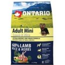 Ontario Adult Mini Lamb & Rice 2,25 kg
