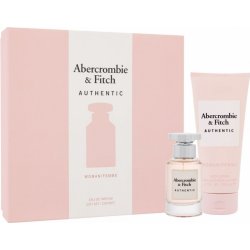 Abercrombie & Fitch Authentic Night Woman EDP 50 ml + tělové mléko 200 ml dárková sada