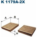 Filtr, vzduch v interiéru FILTRON K 1179A-2x – Hledejceny.cz