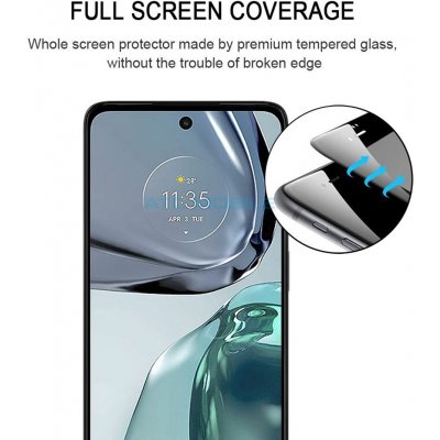 Shield4U Motorola Moto G32, G62 Full Screen&Glue černé 2,5D XT2235
