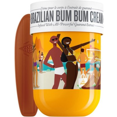 Sol de Janeiro Biggie Biggie Brazilian Bum Bum Cream zpevňující a vyhlazující krém s aplikátorem 500 ml – Zboží Mobilmania
