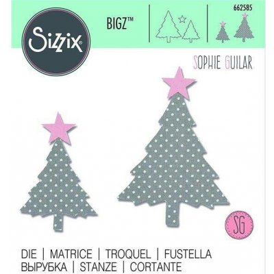 Sizzix Bigz Vánoční stromečky – Hledejceny.cz