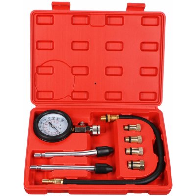 Sada pro testování komprese benzínových motorů MECHANIC ENGINE TESTER 8, 0-20bar, 8ks SIXTOL – Zboží Dáma
