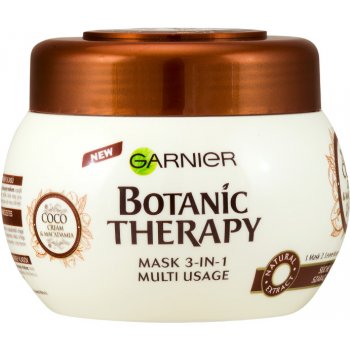Garnier Botanic Therapy Coco Milk & Macadamia maska pro suché vlasy 300 ml  od 114 Kč - Heureka.cz