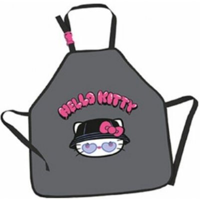 Hello Kitty Zástěra na výtvarnou výchovu šedá – Hledejceny.cz