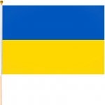 Ukrajina vlajka 45x30cm – Zboží Dáma