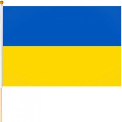 Ukrajina vlajka 45x30cm – Zboží Dáma