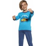 Cornette Kids Boy Car Service Chlapecké pyžamo tyrkysová – Zboží Dáma