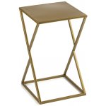 DekorStyle Stojan na květiny LOFT 23,5 cm zlatý – Zboží Dáma