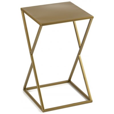 DekorStyle Stojan na květiny LOFT 23,5 cm zlatý – Sleviste.cz
