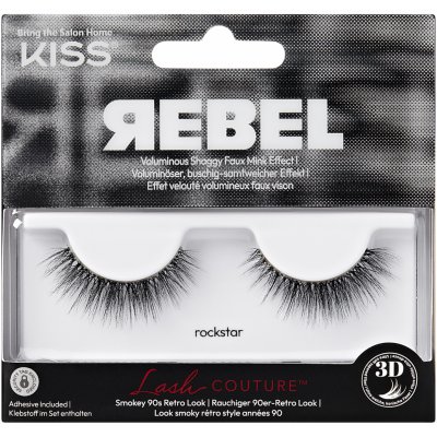 KISS Umělé řasy Lash Couture Rebel Collection 03 Rockstar – Zboží Mobilmania