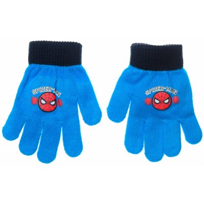 Dětské rukavice Marvel Spiderman modré – Zbozi.Blesk.cz