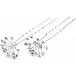 Štrasová vlásenka květ Ø20 mm - crystal AB (12 ks) – Zboží Dáma