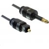 vodič PREMIUMCORD Kabel 3,5mm mini Toslink - Toslink, OD:2.2mm, délka 3m