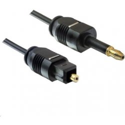 PREMIUMCORD Kabel 3,5mm mini Toslink - Toslink, OD:2.2mm, délka 3m