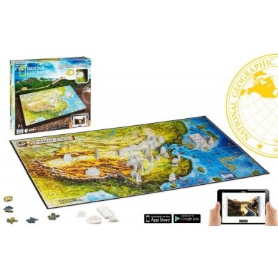 4D Cityscape 4D puzzle National Geographic Starověká Čína 638 ks