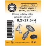 HARTMAN těsnění k vršku KE 294T 1" 6,2*27,5*4mm, sada č. 63 – Zbozi.Blesk.cz