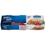 Sun & Sea Tuňák v rajčatové omáčce - 3 x 80 g – Zbozi.Blesk.cz
