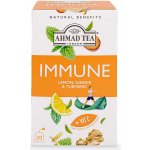 Ahmad Tea funkční čaj IMMUNE citron zázvor a kurkuma 20 x 1,5 g – Sleviste.cz
