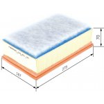 Vzduchový filtr BOSCH F 026 400 150 – Hledejceny.cz