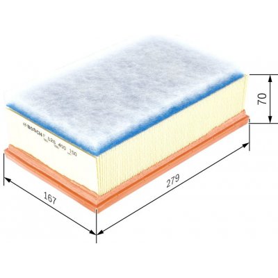 Vzduchový filtr BOSCH F 026 400 150 – Hledejceny.cz