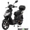 Elektrická motorka Racceway ® E-FICHTL®, černý-lesklý s baterií 20Ah 250 W