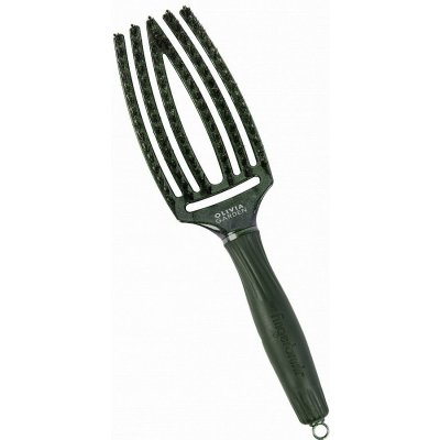 Olivia Garden kartáč na vlasy Fingerbrush Combo Midnight Desert Green Emerald tmavě zelený – Hledejceny.cz
