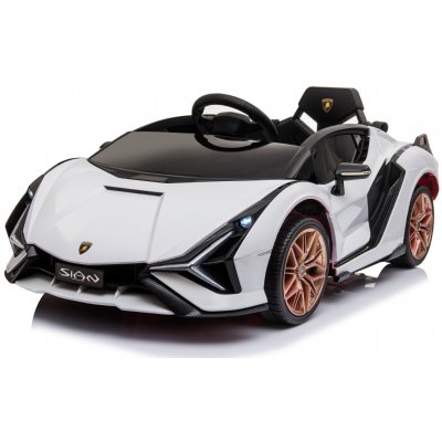 Eljet dětské elektrické auto Lamborghini Sian bílá – Zboží Dáma
