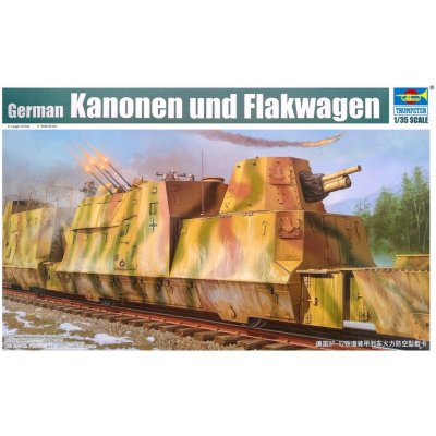 Trumpeter German Kanonen und Flakwagen 1:35