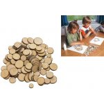 GOKI Dřevěná kolečka ke zdobení – Zboží Mobilmania