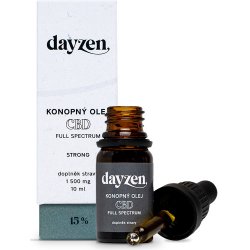 dayzen full spectrum CBD konopný olej 15% 10 ml strong