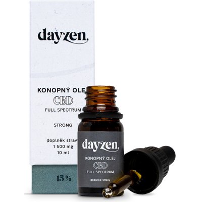 dayzen full spectrum CBD konopný olej 15% 10 ml, strong