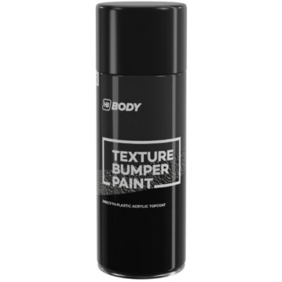 HB BODY bumper texture - texturovaná Barva na plasty ve spreji černá 400ml | Zboží Auto
