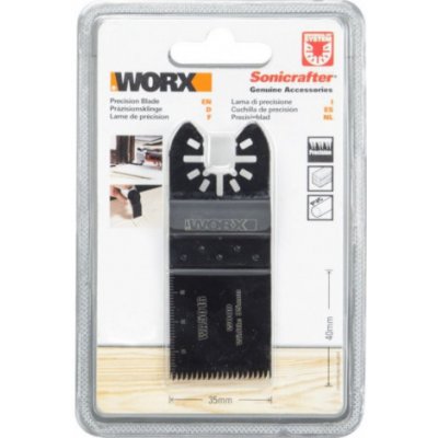 WORX WA5016 - Pilový list (dřevo/precizní řez), 35 mm, 1 ks, sonicrafter 45905016 – Zboží Dáma