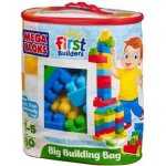 MEGA BLOKS Velký pytel kostek - Modrý (80) – Zboží Dáma