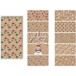 MFP obálka DL 90g. vánoční Kraft mix – Zboží Dáma