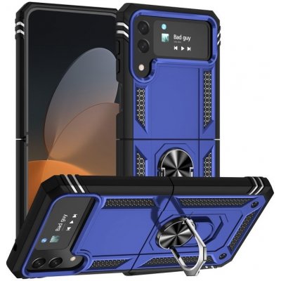 Pouzdro Ring Armor case Samsung Galaxy Z Flip 4 modré – Zboží Mobilmania