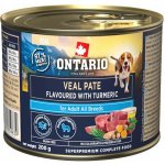Ontario Adult telecí pate s příchutí kurkumy 200 g – Hledejceny.cz
