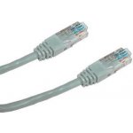 Datacom NPPDTC1015 Patch UTP CAT5E, 0,5m, šedý – Zboží Živě