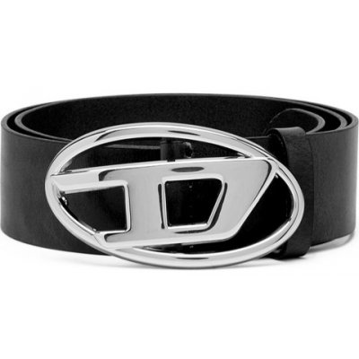 Diesel opasek OVAL D LOGO B-1DR 20 belt černá