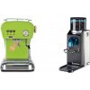 Set domácích spotřebičů Set Ascaso Dream PID + Rancilio Rocky Doserless